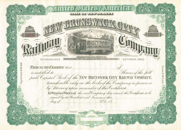 New Brunswick City Railway Co.
